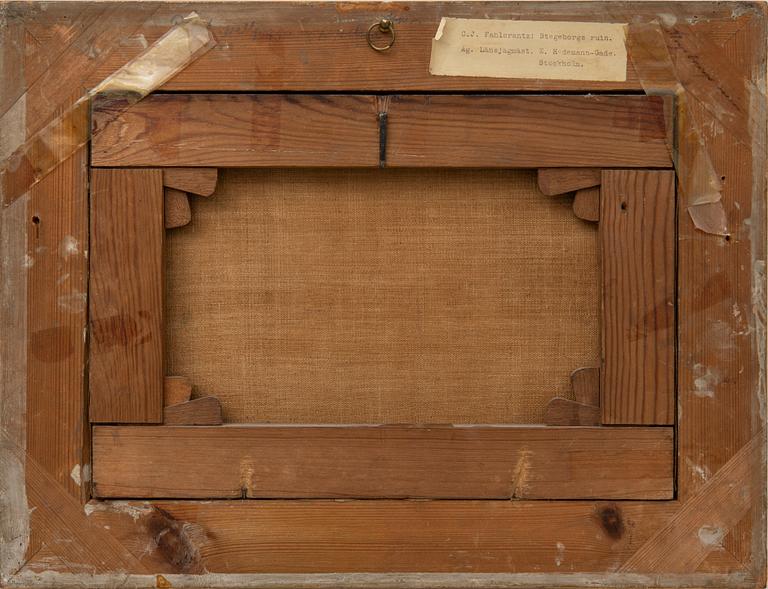 Carl Johan Fahlcrantz, Inscribed, a pair, Landscape motifs.