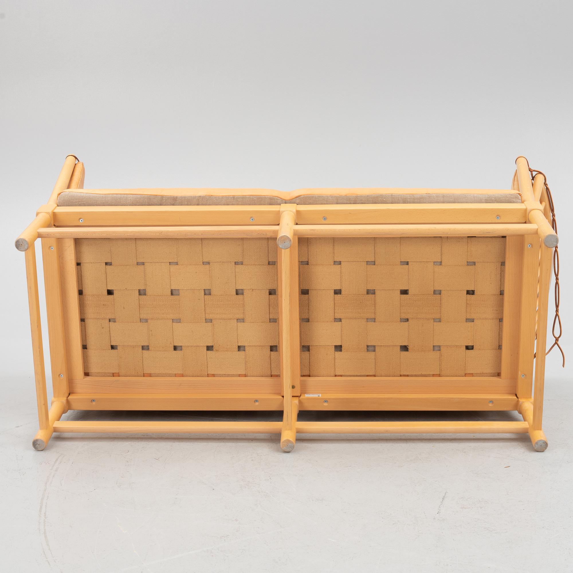 Børge Mogensen, a "Tremme" sofa, Fritz Hansen, Denmark, 1994.