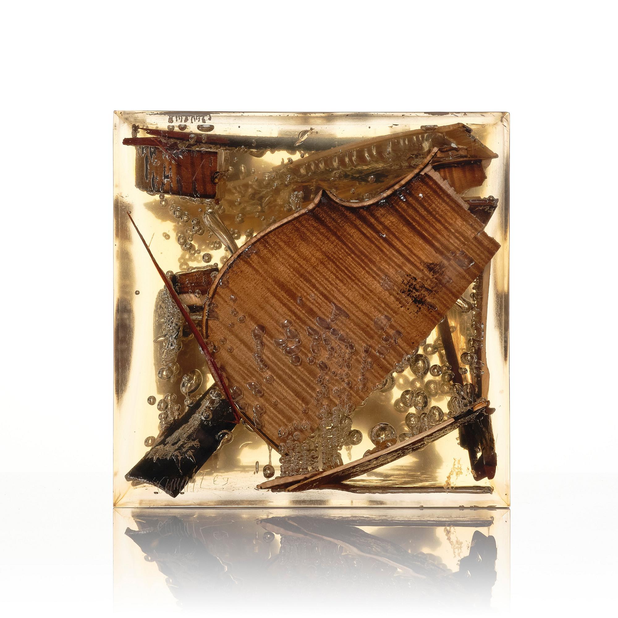 Arman (Armand Pierre Fernandez), Accumulation with violin.