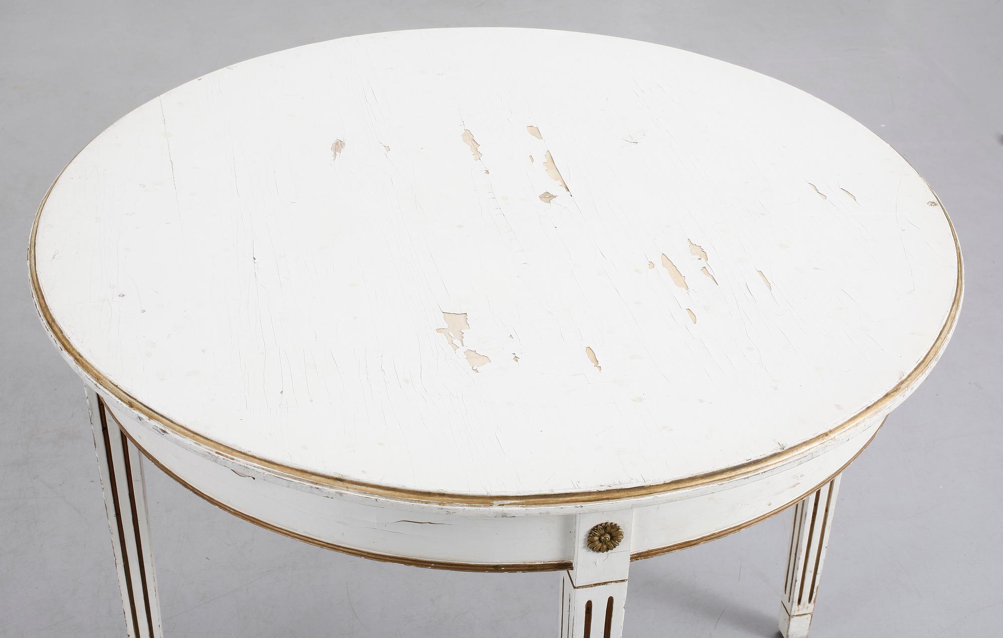 SALONGSGRUPP, 6 delar, gustaviansk stil, 1910-20-tal.