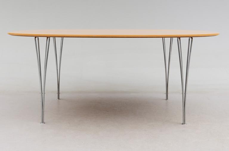 MATBORD, "Superelips", design Piet Hein & Bruno Mathsson, för Fritz Hansen, 1980.