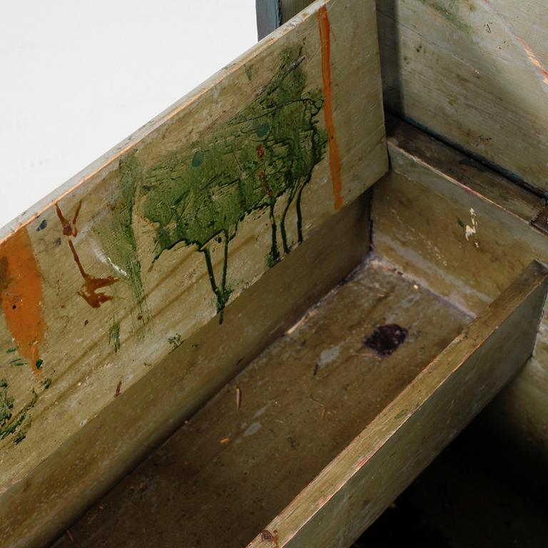 A seamans chest, made around year 1900.