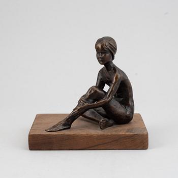 Sterett-Gittings Kelsey, a bronze  sculpture, 1970s.