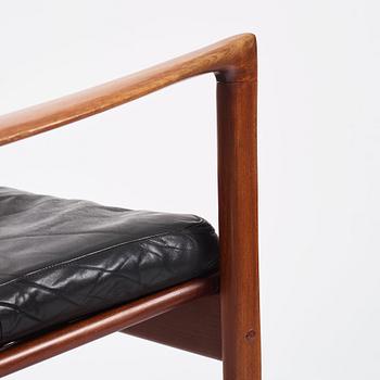 Ib Kofod-Larsen, an 'Åre' easy chair, model nr '809', Olof Persons Fåtöljindustri (OPE), Sweden, 1950-1960s.