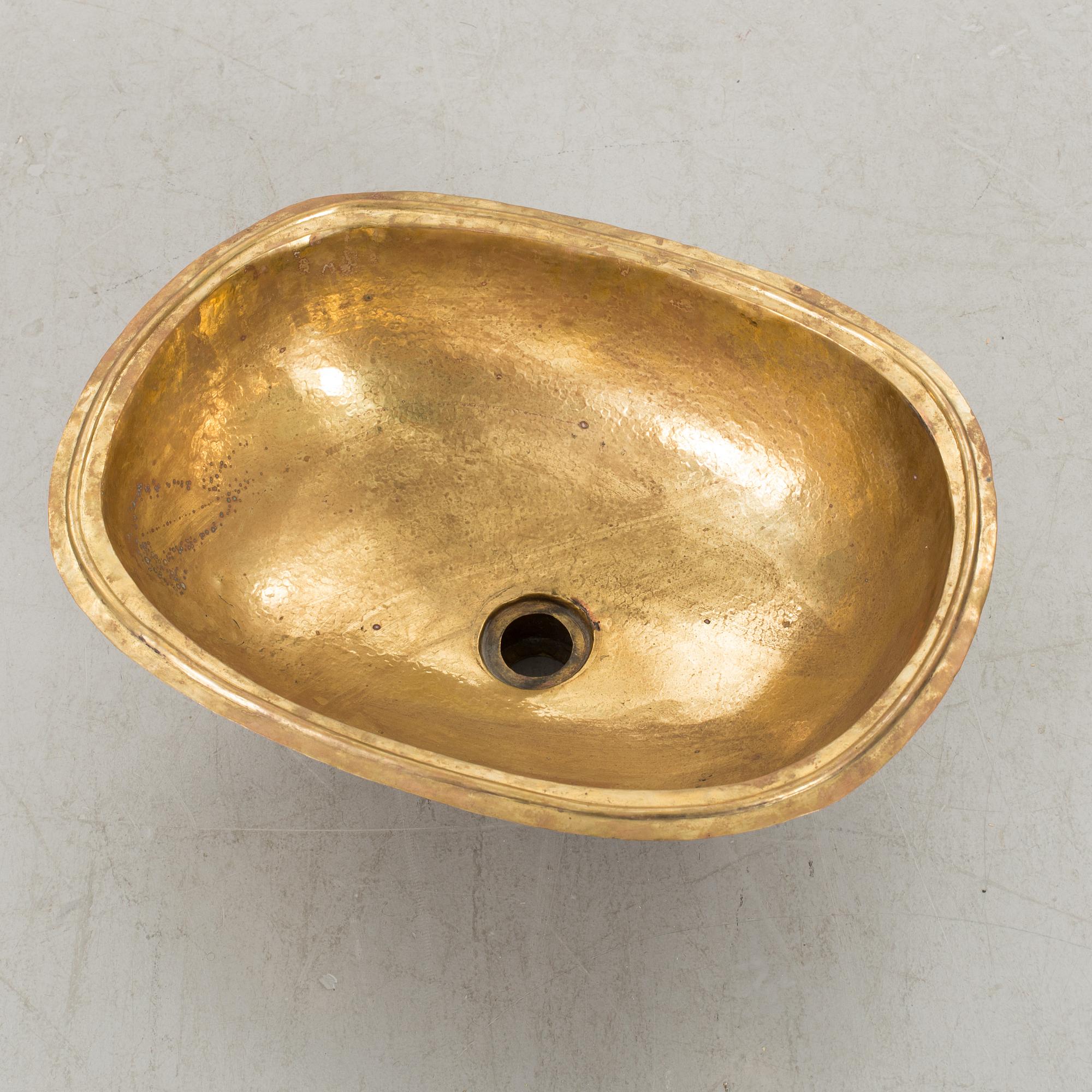 HANDFAT, mässing, 1900-tal,