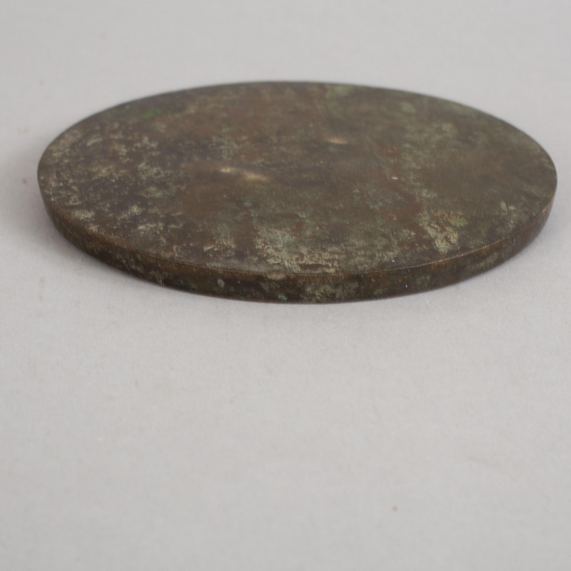 SPEGEL, brons. Handynastin (206 f. Kr. -220 e. Kr.).