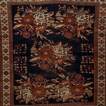 Matto, "Gol Farang" -kuvio, mahdollisesti Afshar, n. 146 x 127 cm.