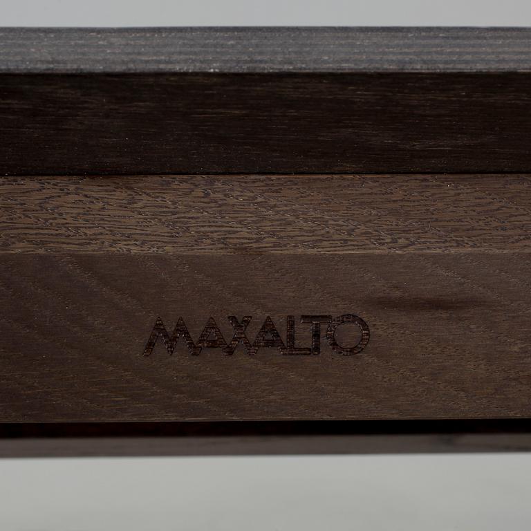 FÅTÖLJ med SIDOBORD, "Musa", Antonio Citterio, Maxalto, Italien, formgiven 2006.