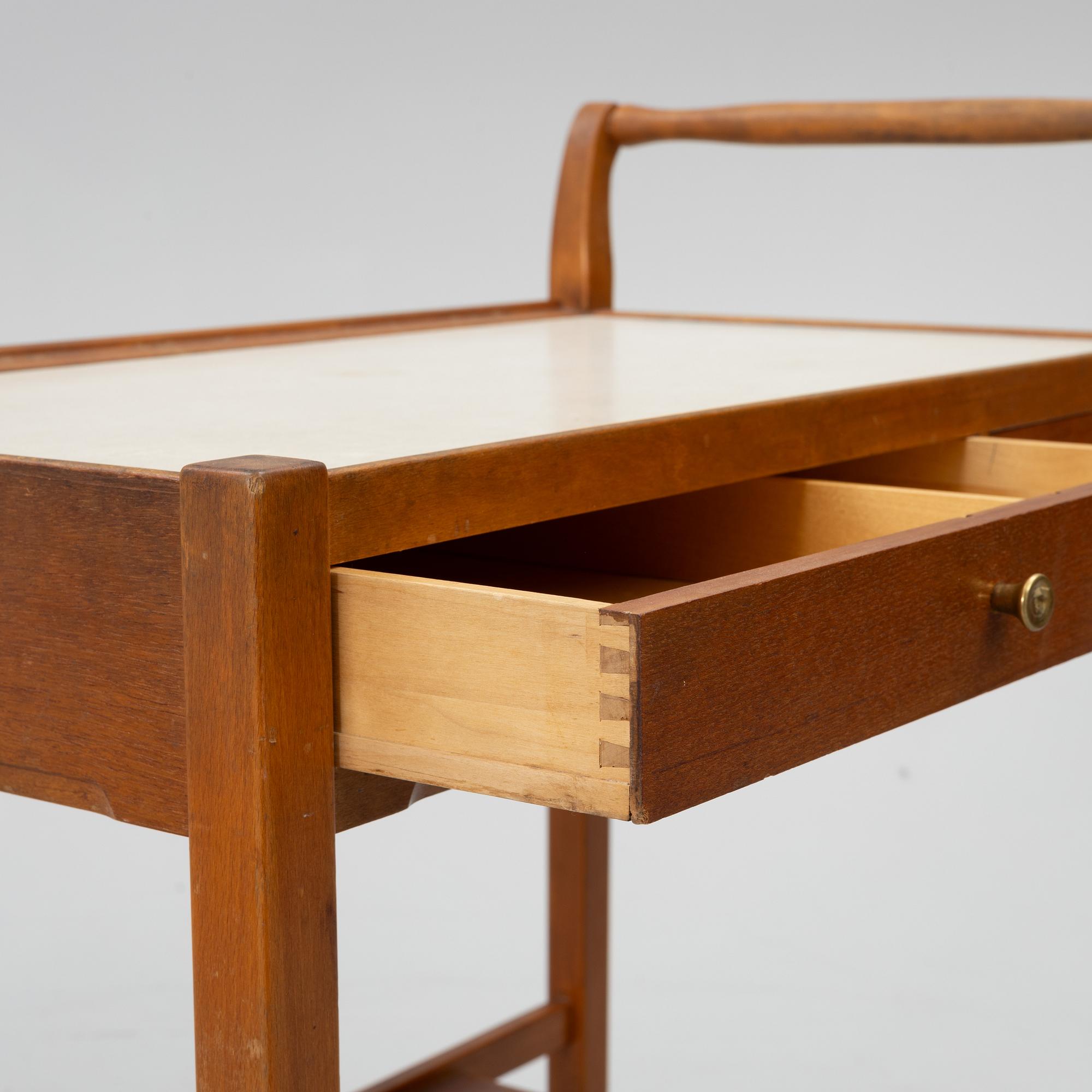 Nordiska Kompaniet, serveringsvagn, "Triva", 1949.