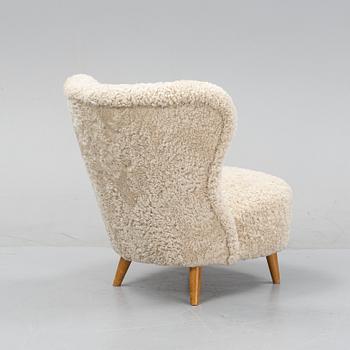 Fåtölj, svensk, 1900-talets mitt.