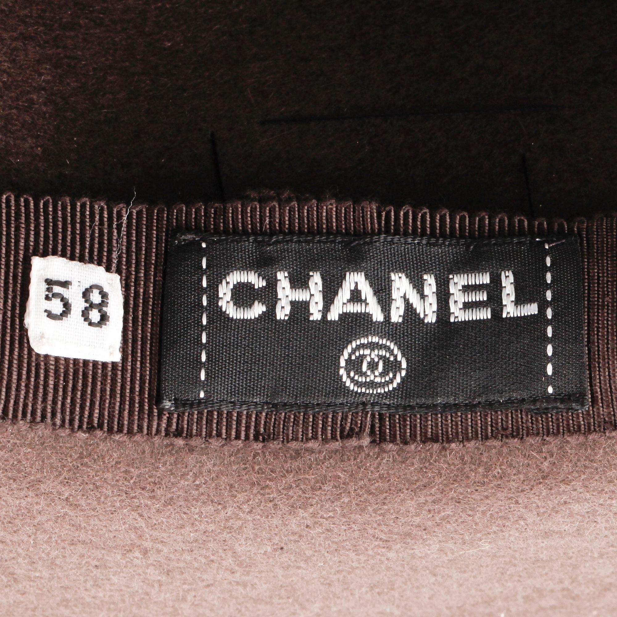 CHANEL, hatt. Storlek 58.