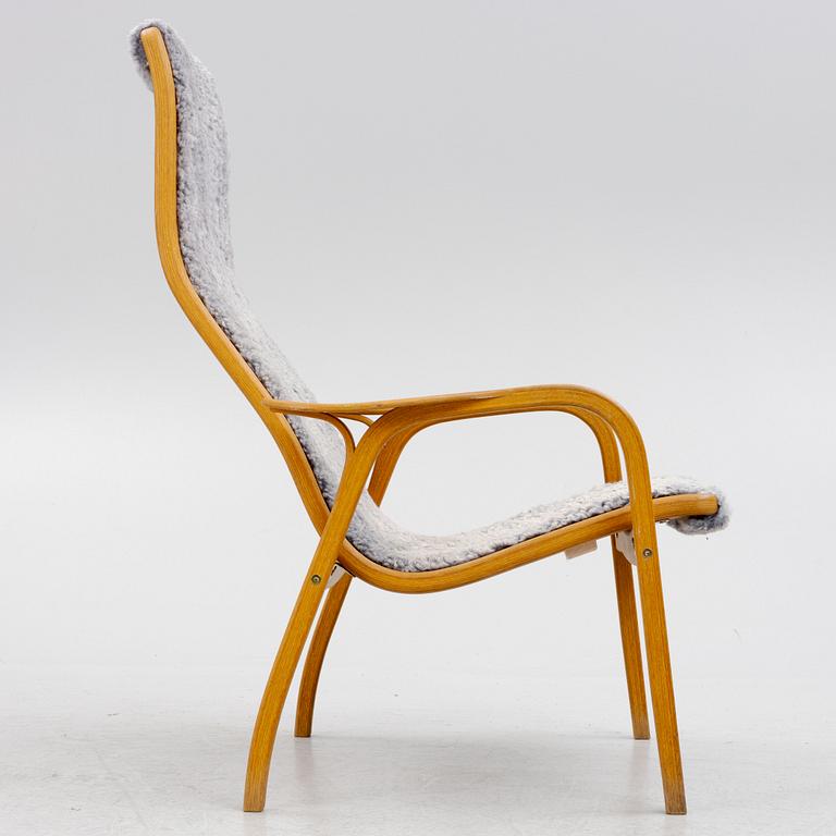 Yngve Ekström, a "Lamino" armchair, Swedese, Sweden, late 20th century.