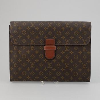Louis Vuitton, a monogram canvas 'Documents' briefcase.