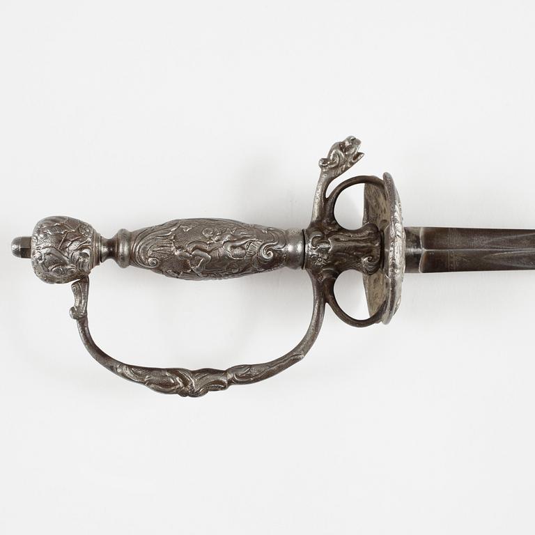 DRÄKTVÄRJA, rokokostil, 1800-talets andra hälft.