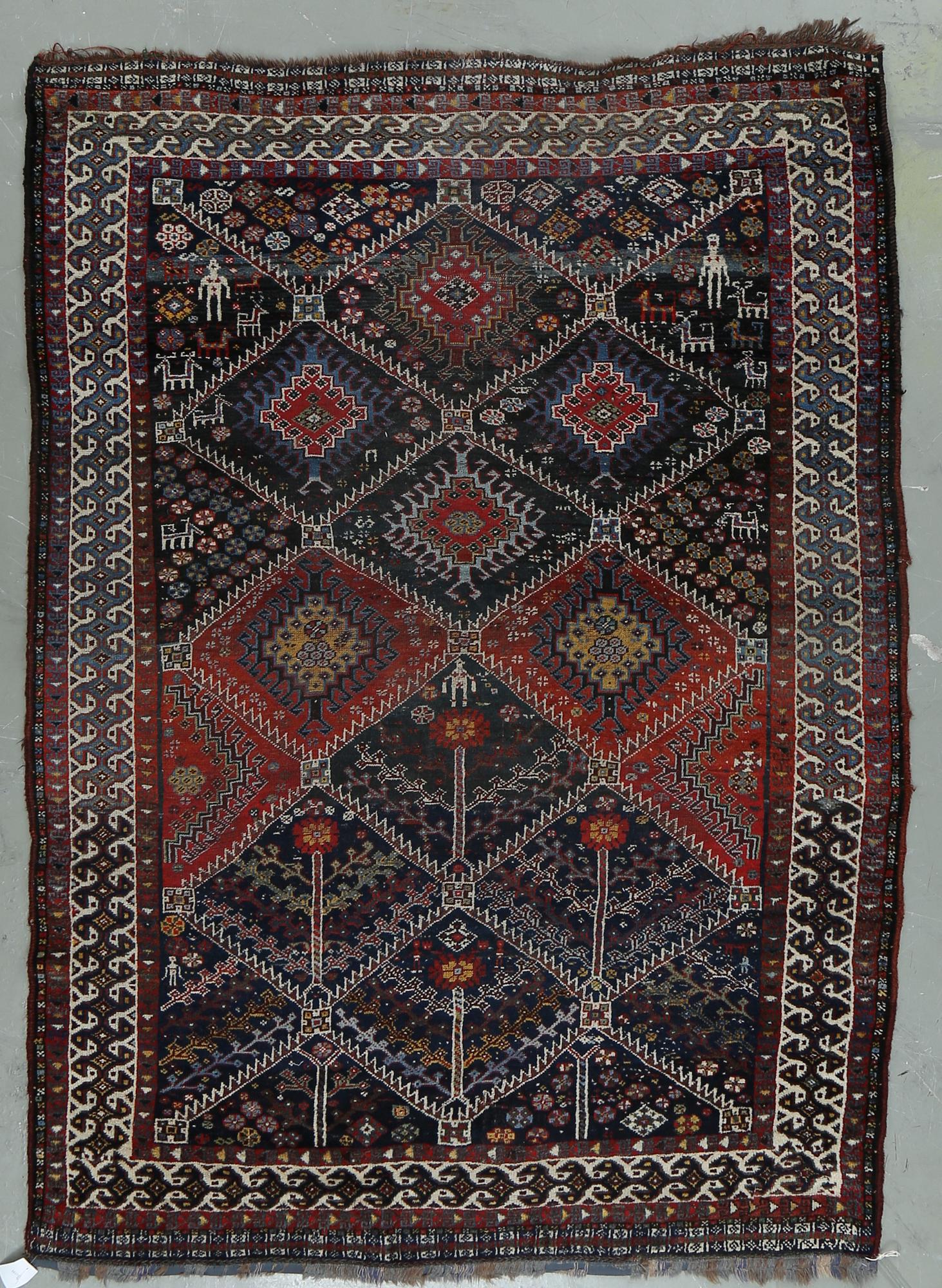 MATTA, old Kashgai, ca 225x155 cm.