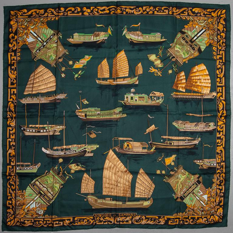 SCARF, "Junques et Sampans", Hermès.