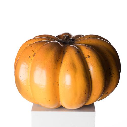 Hans Hedberg, a faience sculpture of a pumpkin, Biot, France.