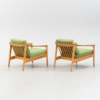 Folke Ohlsson, fåtöljer, ett par, "Monterey", Bodafors, 1962.