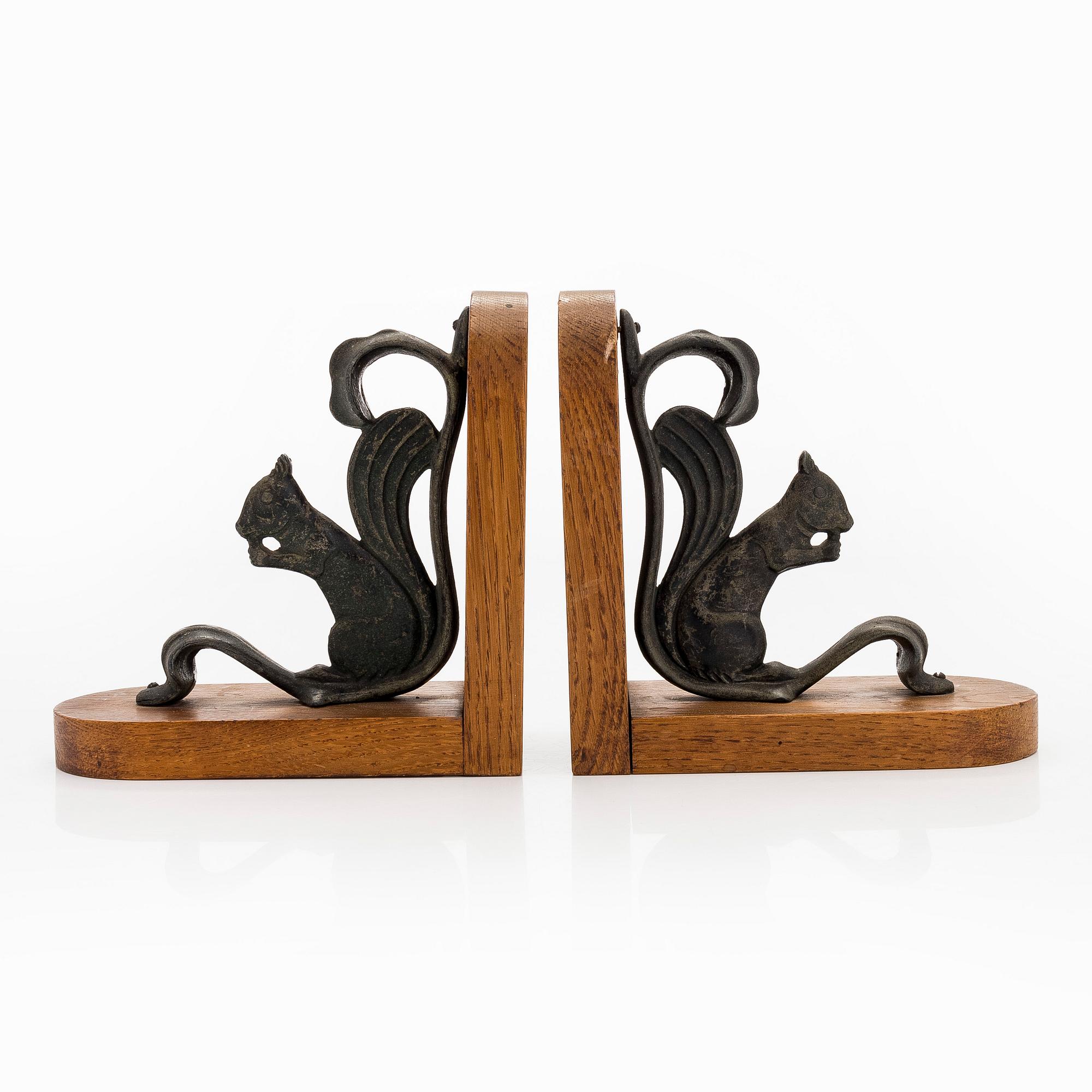 A pair of 20th century bookends.