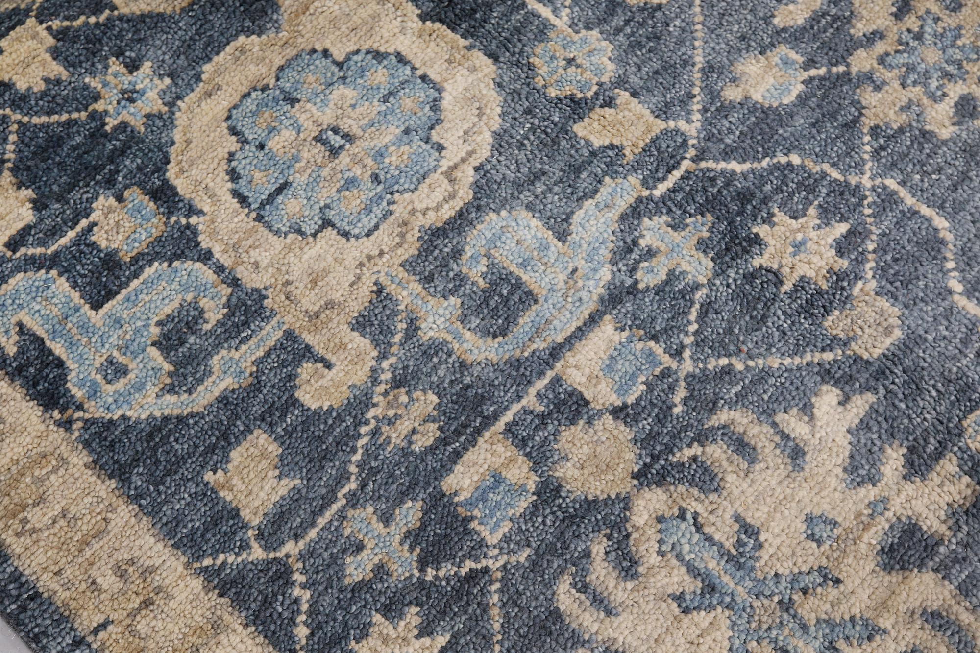 A oriental carpet, ca 373 x 269 cm.