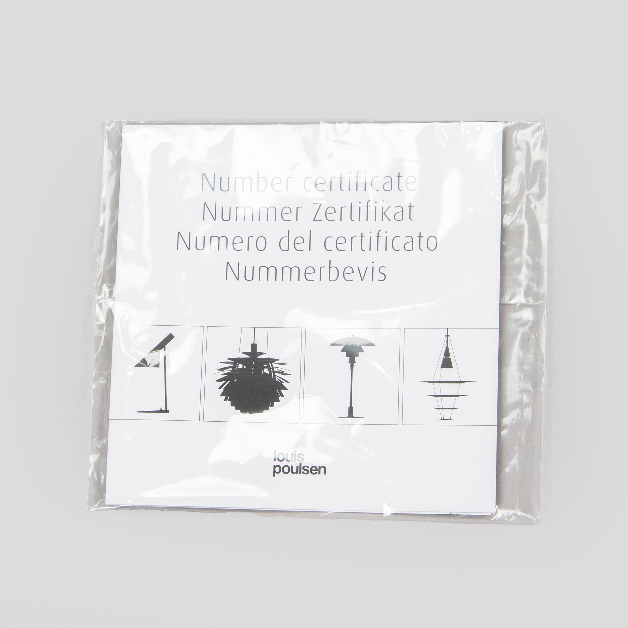 Poul Henningsen, A 'PH5' pendant light, Louis Poulsen, Denmark.