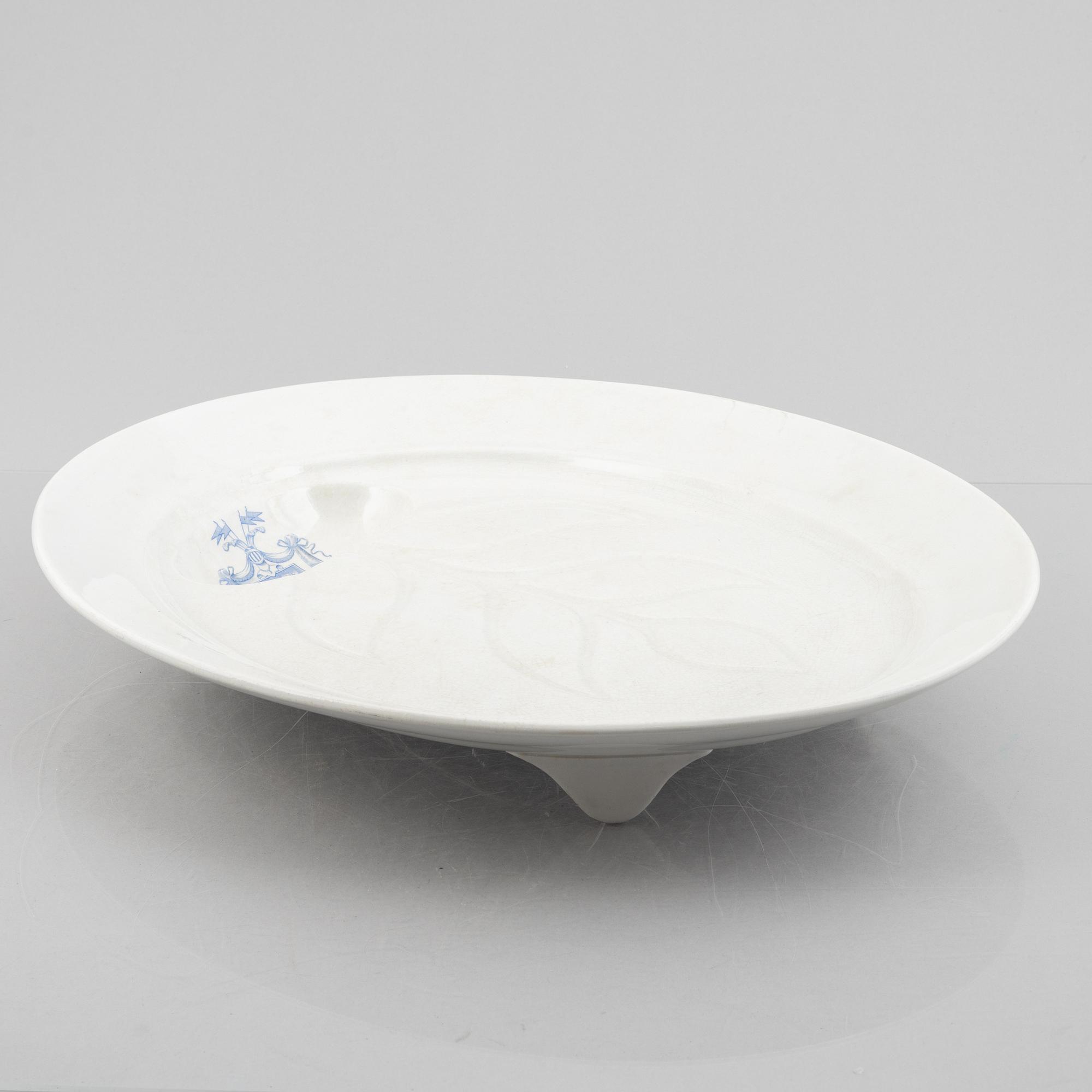 An iron stone china serving dish, Rörstrand, early 20th century.