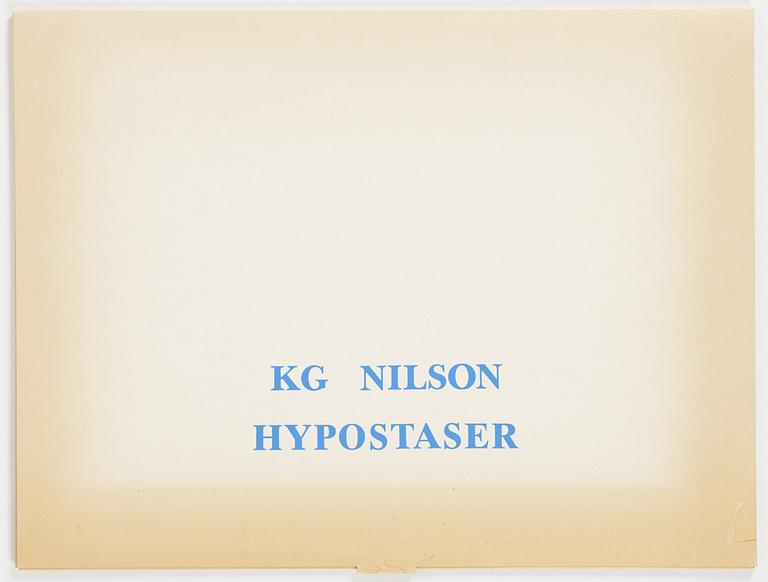 KG Nilson, "Hypostaser", portfolio.
