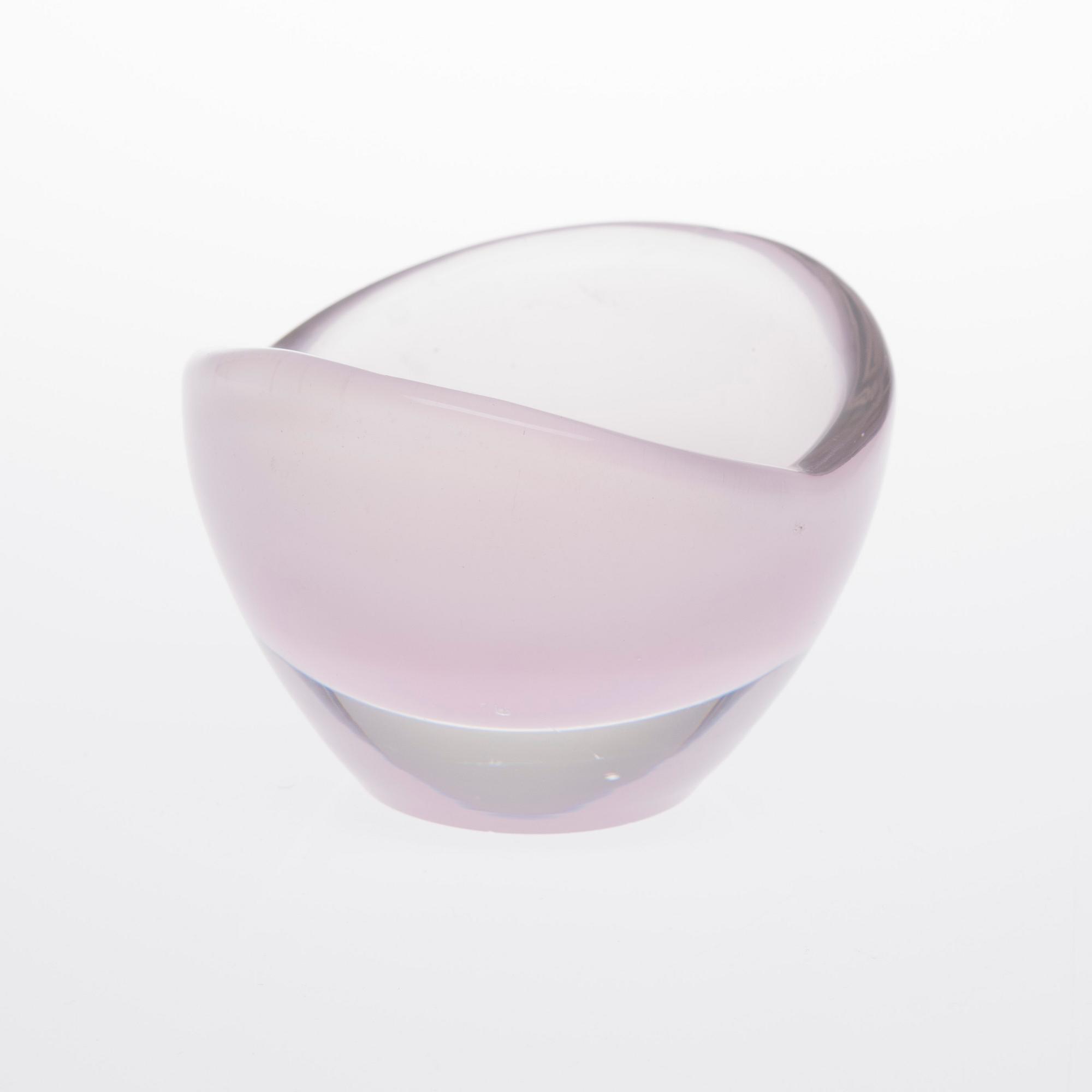 SKÅL, glas, 3111, signerad K. Franck, Iittala 1947-55.