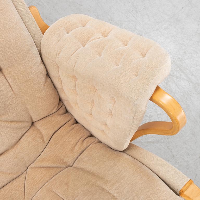 Bruno Mathsson, a 'Pernilla' easy chair by DUX.