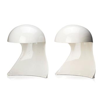 Dario Tognon, a pair of 'Dania' table lamps, Studio Celli for Artemide, Italy, 1960-70s.