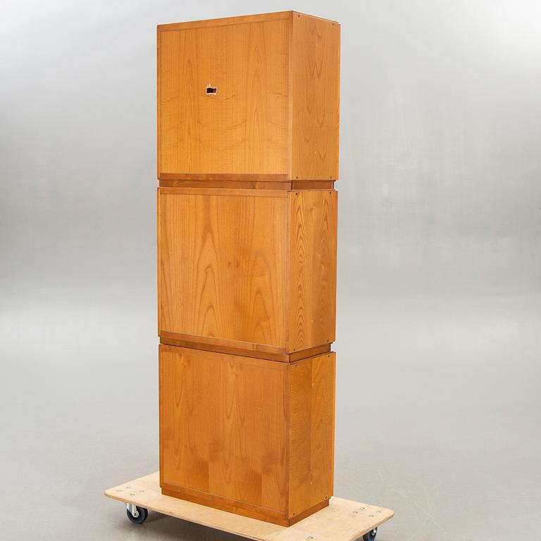 Titti Fabiani, cupboard / display cabinet, 3 pcs, "Book 4", late 20th century.