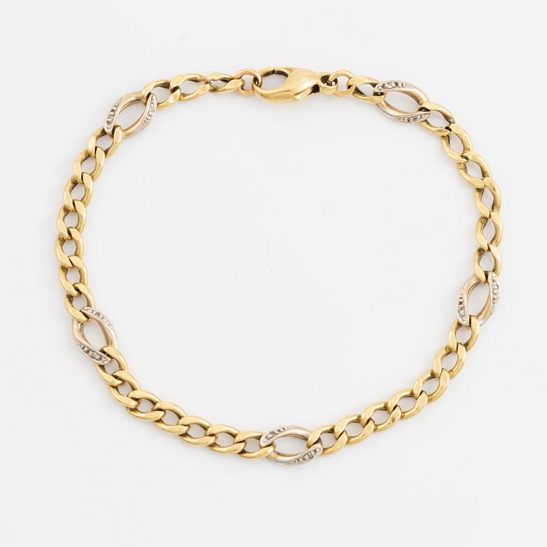 Armlänk, 18K guld,