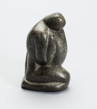 OKÄND KONSTNÄR, skulptur, brons, monogramsignerad CT och numrerad 3/3.