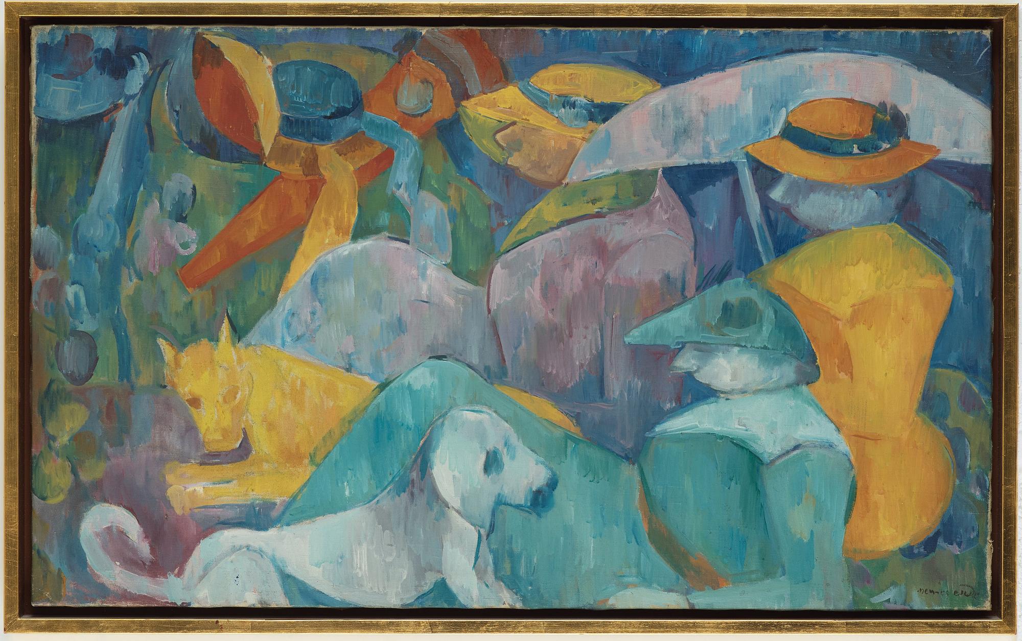 Endre Nemes, "Women with dogs" (Kvinnor med hundar).