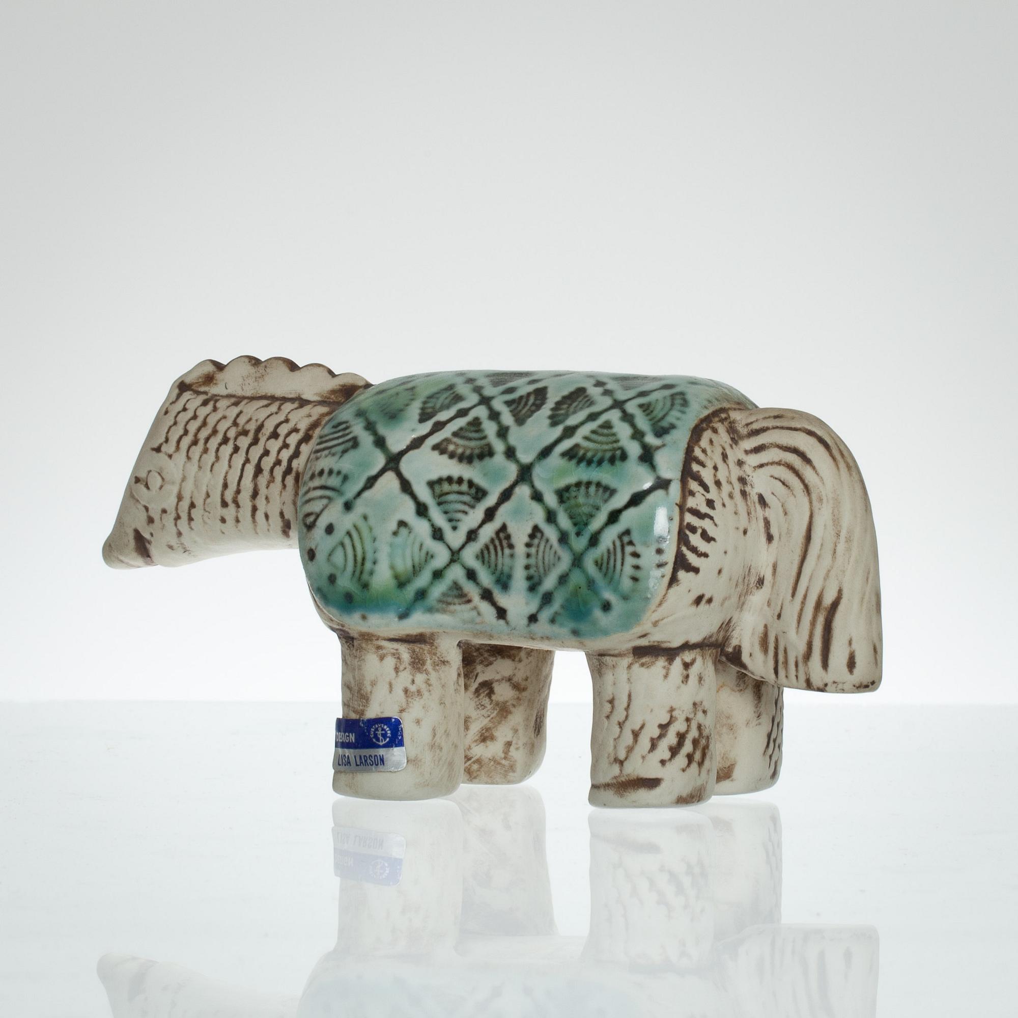 FIGURIN. Stengods, design Lisa Larson. Ur "Jura" 1971.