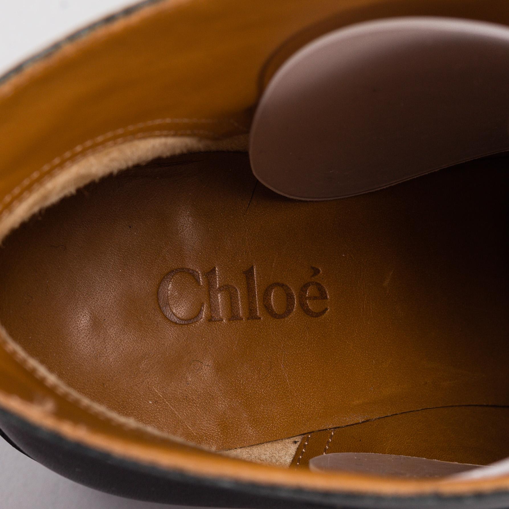 CHLOÉ, boots, size 35.