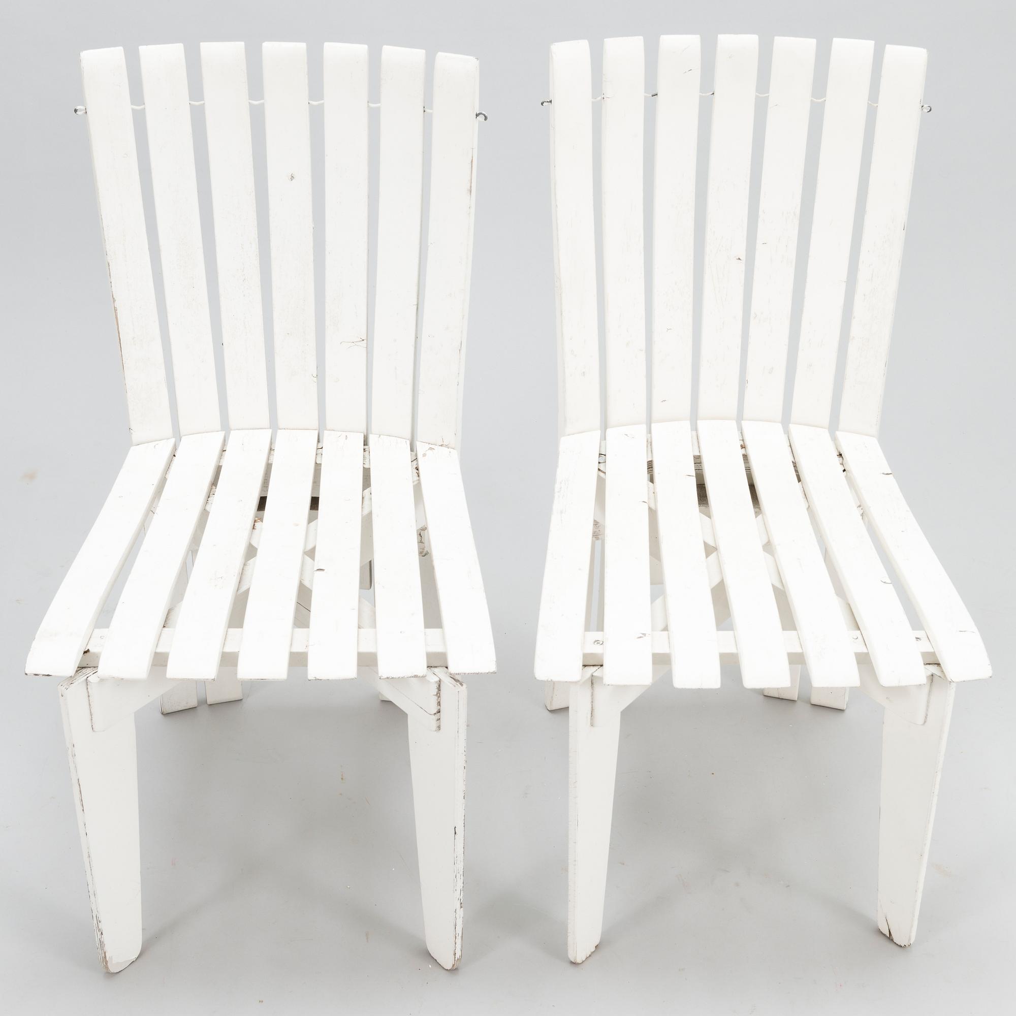 ALVAR AALTO, Puutarhakalusto, 5 osaa, "Aurinko-sarja", Artek 1960/1970-luku.