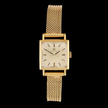 ARMBANDSUR, dam, Omega, 18k guld. Vikt 30g.