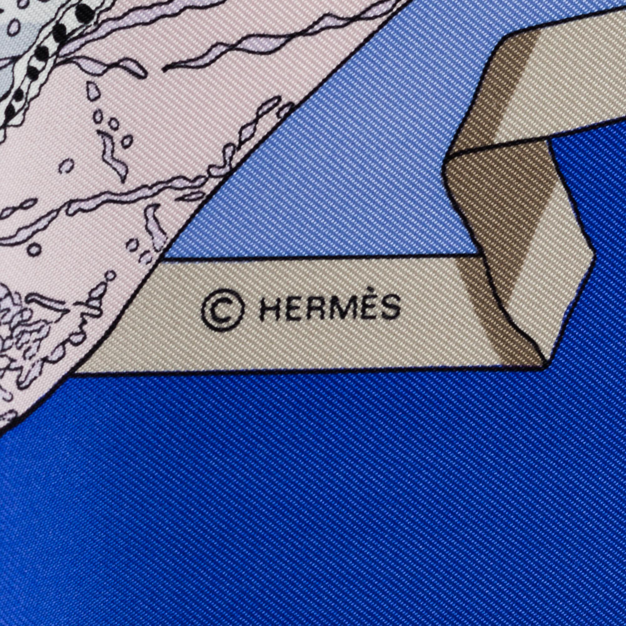 HERMÈS, "Hello-Dolly", Scarf.
