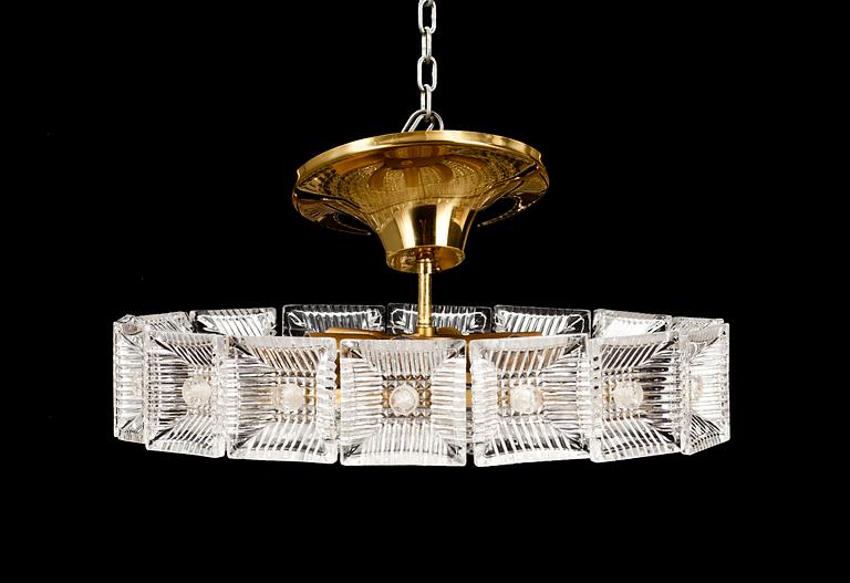 TAKPLAFOND, Carl Fagerlund, Orrefors, 1900-talets mitt.