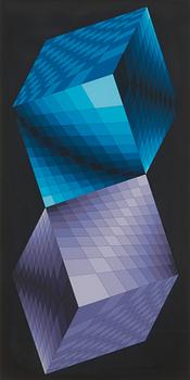 Victor Vasarely, "Meta I".