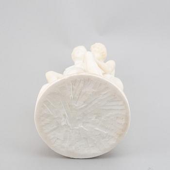 REINHOLD BÖLTZIG, skulptur. Signerad. Marmor, höjd 37 cm.