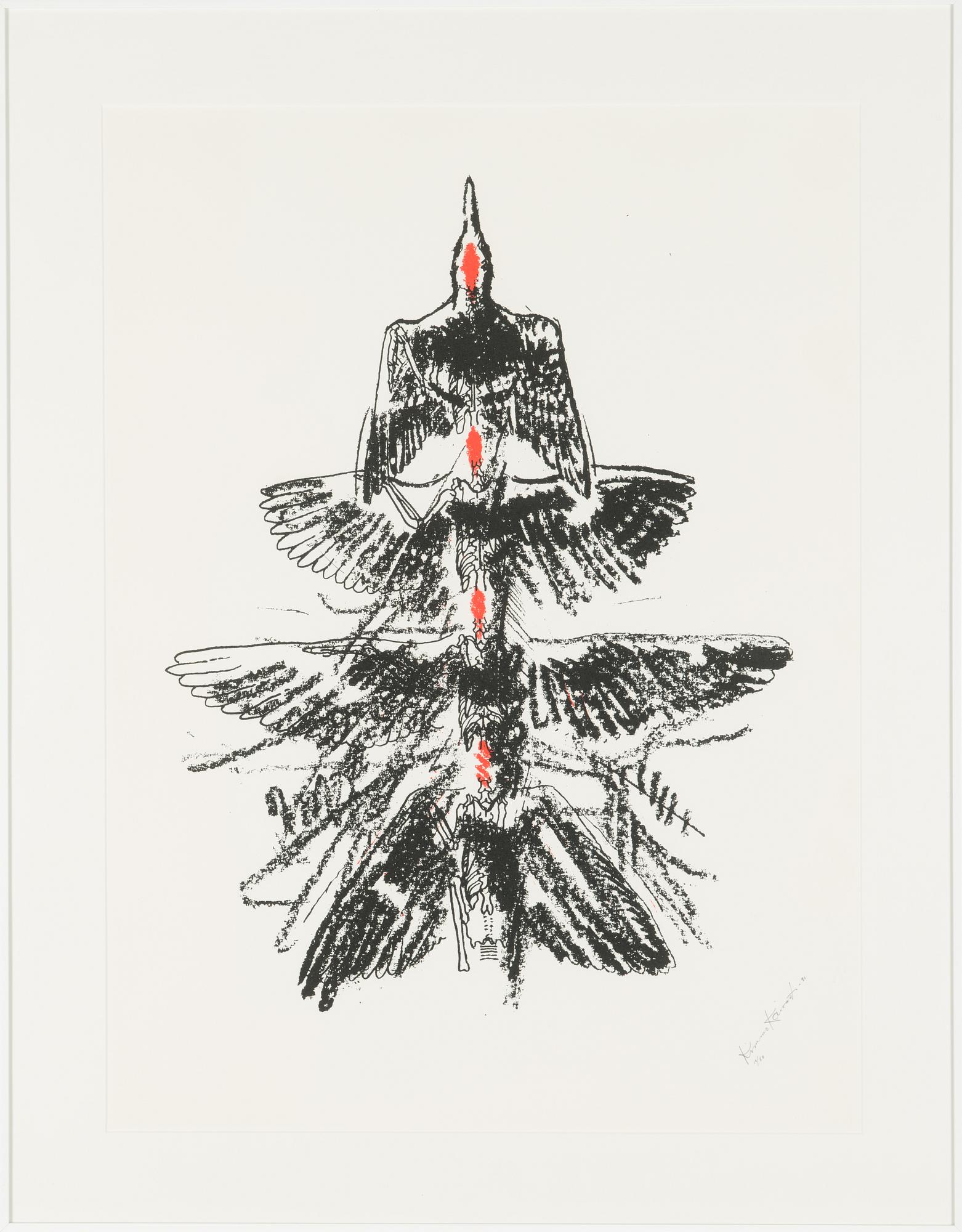 Kimmo Kaivanto, lithograph, signed and dated -91, numbered 16/60.