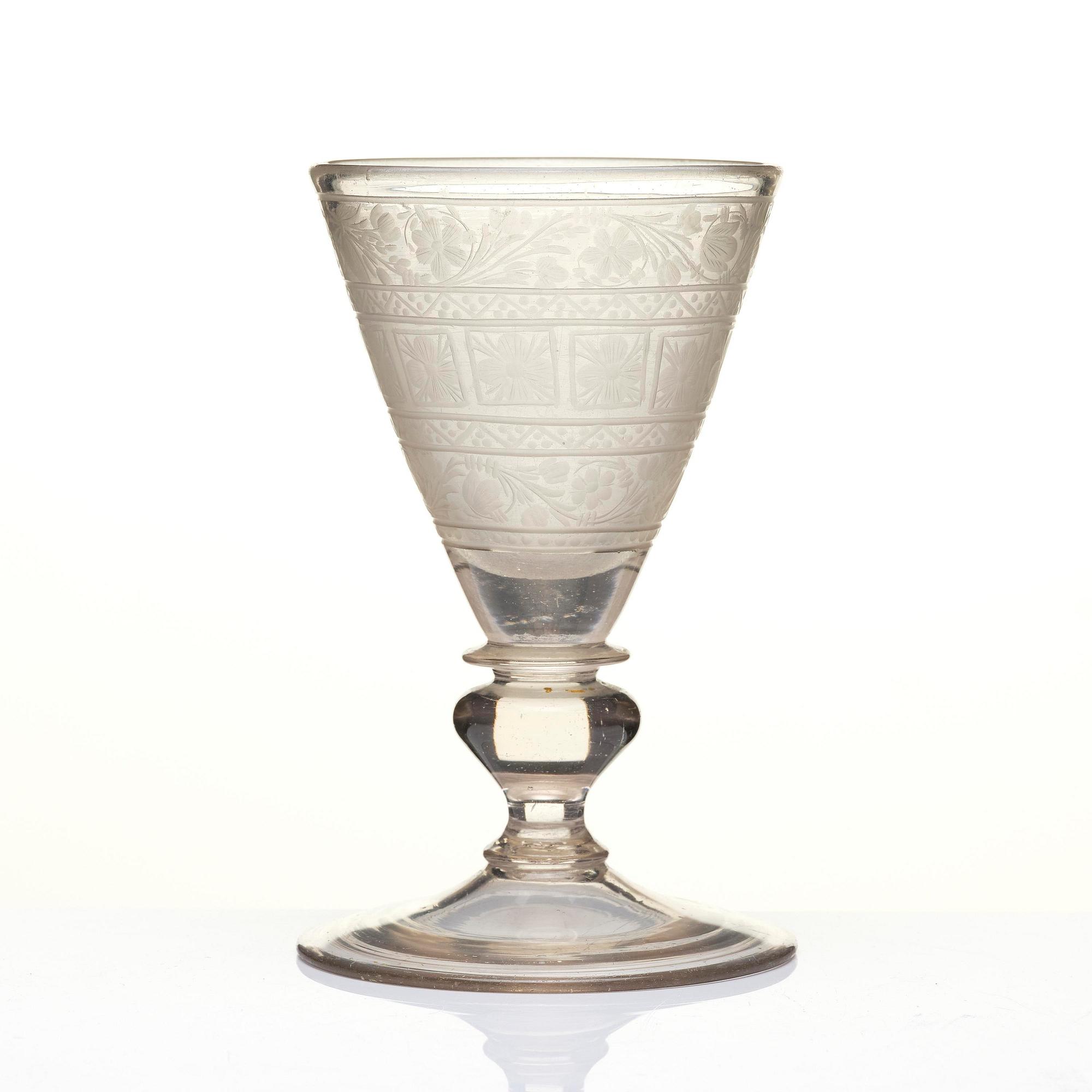 Pokalglas, Tyskland, 1700-tal.