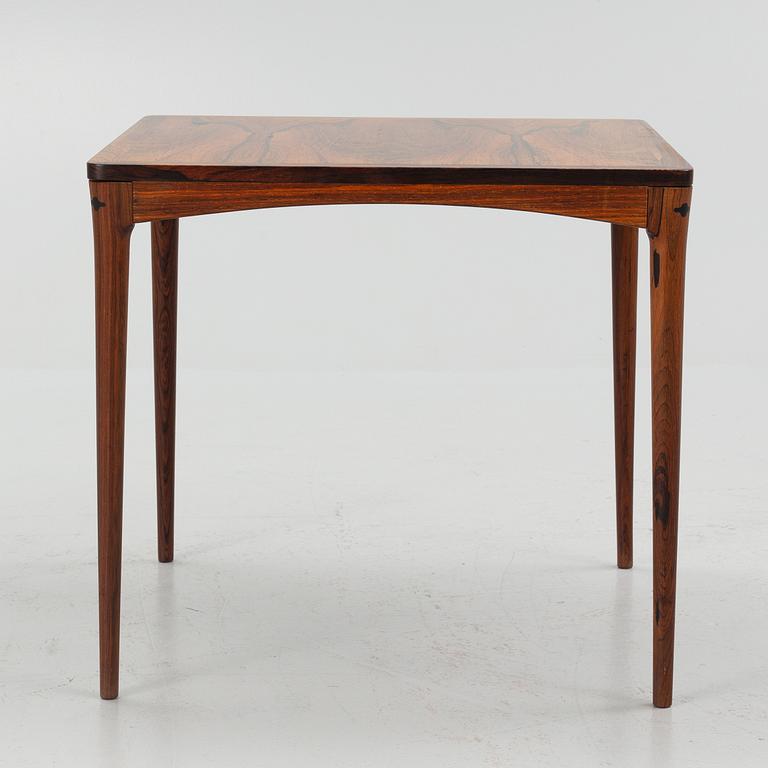 Torbjørn Afdal,  a rosewood table, Haug Snekkeri, Bruksbo, Norway, 1960's.