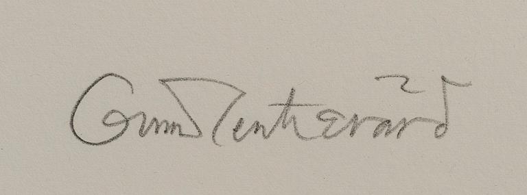 Oscar Reutersvärd,  two litographs, signed and numbered 30/190 and 23/190.