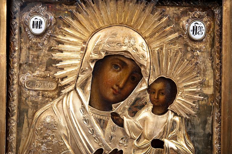 ICON. MOTHER OF GOD OF IVERSK.