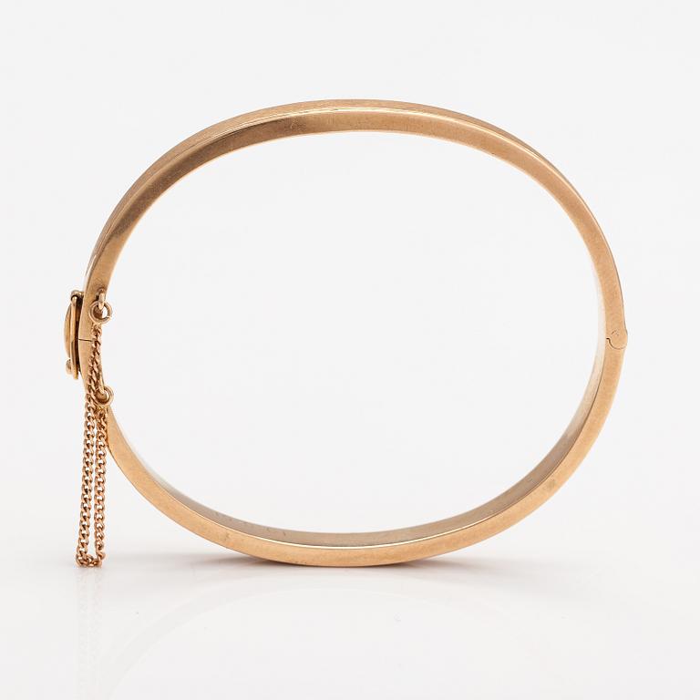 A 14K gold bracelet. Westerback, Helsinki 1961.