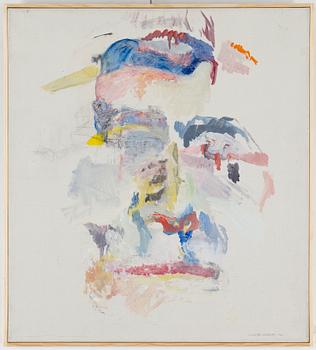 BIRGITTA LILJEBLADH, oil on canvas, signed and dated 1966.