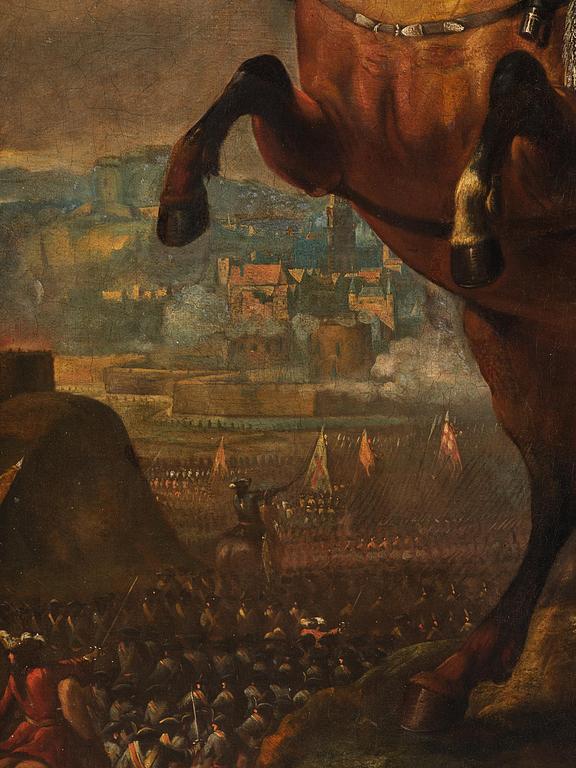 Alexander van Gaalen (Gaelen), hans krets, Wilhelm III av Oranien i slaget vid Boyne 1690.